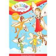 Rainbow Fairies: Books 1-4 Ruby the Red Fairy, Amber the Orange Fairy, Sunny the Yellow Fairy, Fern the Green Fairy