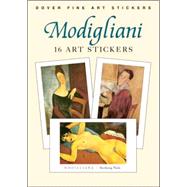 Modigliani 16 Art Stickers