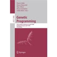 Genetic Programming : 9th European Conference, EuroGP 2006, Budapest, Hungary, April 10-12, 2006. Proceedings