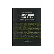 Encyclopedia of Literary Critics and Criticism