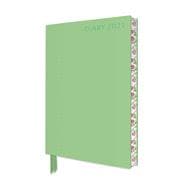 Pale Mint Green Artisan 2021 A5 Diary