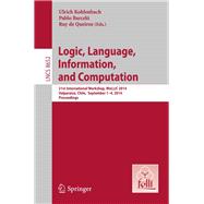 Logic, Language, Information, and Computation