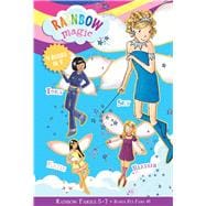 Rainbow Fairies: Books 5-7 with Special Pet Fairies Book 1 Sky the Blue Fairy, Inky the Indigo Fairy, Heather the Violet Fairy, Katie the Kitten Fairy
