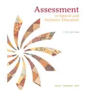 Assessment: In Special and Inclusive Education, 11th Edition