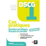 DSCG 1 - Gestion juridique fiscale et sociale - Cas pratiques 2022-2023