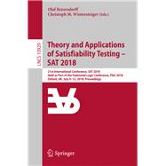 Theory and Applications of Satisfiability Testing – SAT 2018