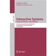 Interactive Systems. Design Specification, And Verification
