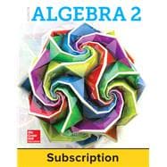 Glencoe Algebra 2 2018, eStudent Edition + ISG Bundle (1-1), 1-year subscription