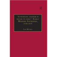 'A womans answer is neuer to seke': Early Modern Jestbooks, 1526–1635