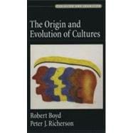 The Origin And Evolution Of Cultures