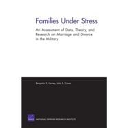 Families Under Stress An Assessment of Data, Theory, and Research on Marriage and Divorce in the Military