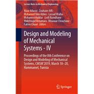 Design and Modeling of Mechanical Systems