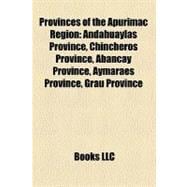 Provinces of the Apur¡mac Region