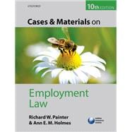 Cases and Materials on Employment Law