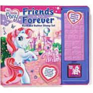 My Little Pony Friends Forever Book and Rubber Stamp Set
