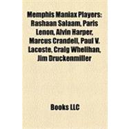 Memphis Maniax Players : Rashaan Salaam, Paris Lenon, Alvin Harper, Marcus Crandell, Paul V. Lacoste, Craig Whelihan, Jim Druckenmiller