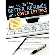 How to Write Better Resumes and Cover Letters