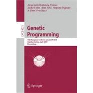 Genetic Programming : 13th European Conference, EuroGP 2010, Istanbul, Turkey, April 7-9, 2010, Proceedings