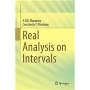 Real Analysis on Intervals