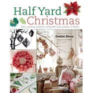 Half Yard# Christmas Easy sewing projects using leftover pieces of fabric