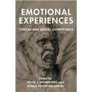 Emotional Experiences Ethical and Social Significance