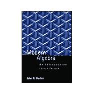 Modern Algebra: An Introduction, 4th Edition