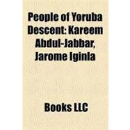 People of Yoruba Descent : Kareem Abdul-Jabbar, Jarome Iginla