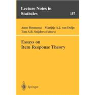 Essays on Item Response Theory