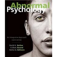 Abnormal Psychology: An Integrative Approach, Loose-leaf Version