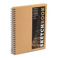 Sketchbook: 8.5 x 11 Inches (Basic Large Spiral Kraft)