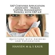 Sap Certified Application Associate - Human Capital Management Payroll With Erp 6.0