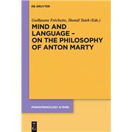 Mind and Language – On the Philosophy of Anton Marty