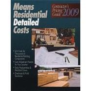 Means Residential Detailed Costs