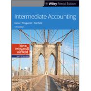 Intermediate Accounting, 17th Edition [Rental Edition],9781119571483