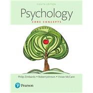 Psychology Core Concepts -- Books a la Carte,9780134191485