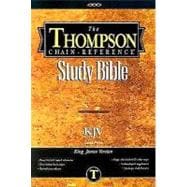 Thompson Chain-Reference Bible King James Version/Large Print/Red Letter/Brown