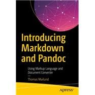 Introducing Markdown and Pandoc