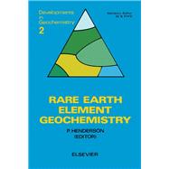 Rare Earth Element Geochemistry