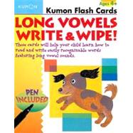 Long Vowels Write & Wipe! Flash Cards [With Toxic-Free Pen]