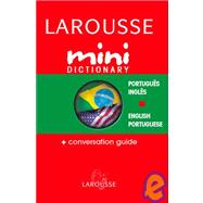 Larousse Mini Dictionary Portuguese English / English Portuguese: Conversation Guide,9782035421487