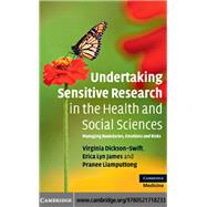 Undertaking Sensitive Research in the Health and Social Sciences