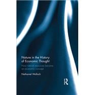 Nature in the History of Economic Thought: How Natural Resources Became an Economic Concept