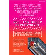 Writing Queer Performance