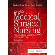 Lewis's Medical-Surgical Nursing: Assessment and Management of Clinical Problems, Single Volume 11th Edition,9780323551496