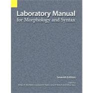 Laboratory Manual for Morphology & Syntax