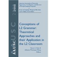 AAUSC 2008: Conceptions of L2 Grammar Theoretical Approaches and Their Application in the L2 Classroom