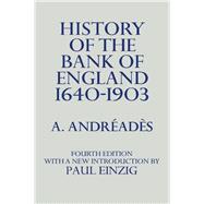 History of the Bank of England