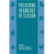 Preaching in and Out of Season