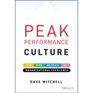 Peak Performance Culture The Five Metrics of Organizational Excellence