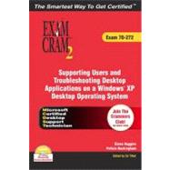 MCDST 70-272 Exam Cram 2 : Supporting Users and Troubleshooting Desktop Applications on a Windows XP Operating System